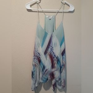 Beautiful blue and purple tank top